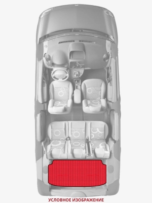 ЭВА коврики «Queen Lux» багажник для Renault Laguna